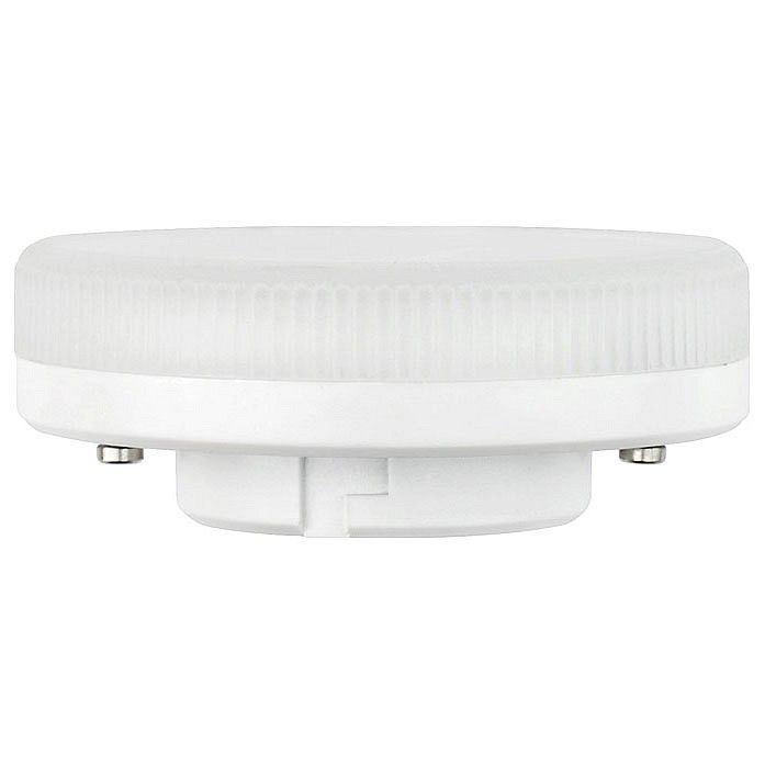 LED-GX53-8W/6500K/GX53/FR PLZ01WH Лампа светодиодная, матовая. Дневной свет (6500K). Картон. ТМ Unie