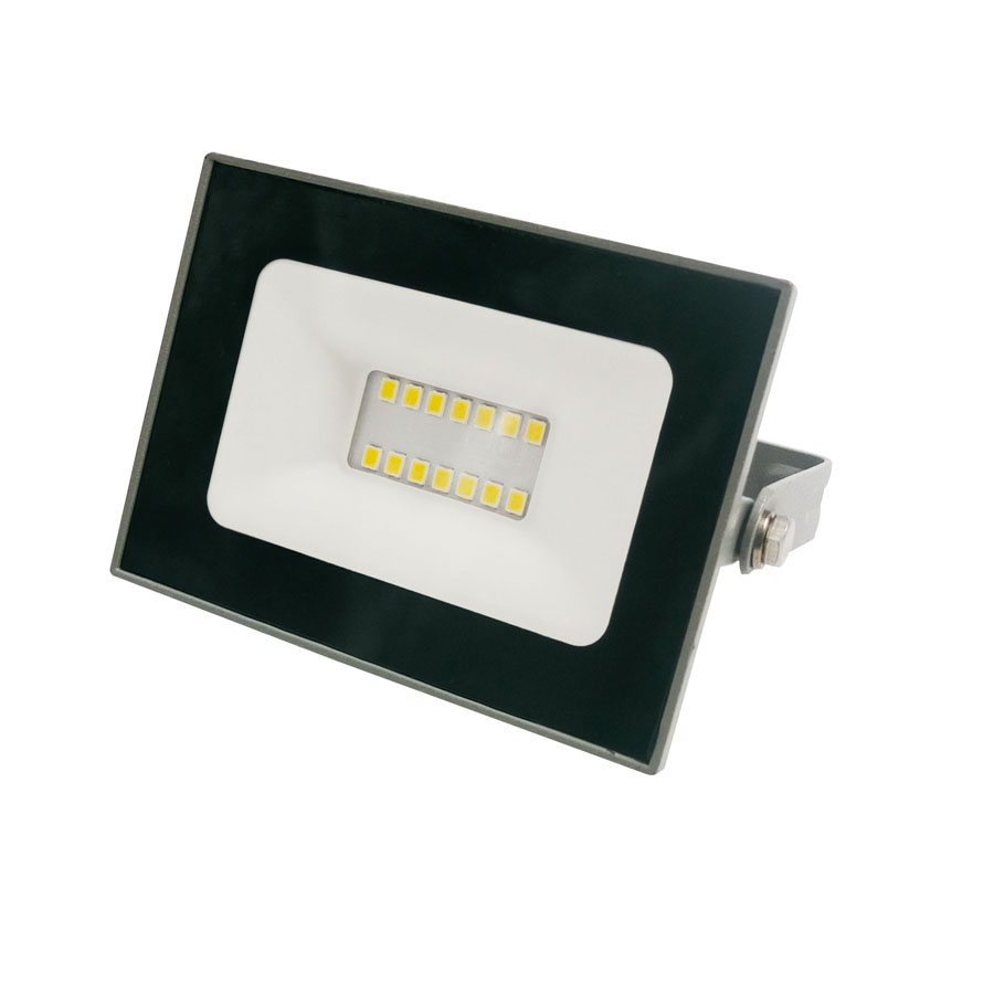 ULF-Q516 10W/6500K IP65 220-240В GREY Прожектор светодиодный. Дневной свет(6500К). Корпус серый. TM
