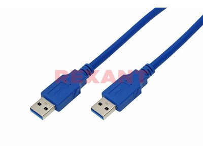 шнур штекер USB A 3.0- штекер USB A 3.0 1,5м REXANT шнур штекер USB A 3.0- штекер USB A 3.0 1,5м REXANT
